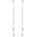 AGATO Stříbrné řetízkové náušnice AGUP1864