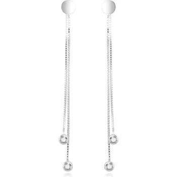 Náušnice AGATO AGUP1864 Stříbrné řetízkové náušnice AGUP1864 Stříbrné