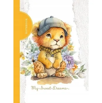 Zápisník Školní sešit na POZNÁMKY, zápisník pro DĚTI, ozdobný deník 105x148/48K