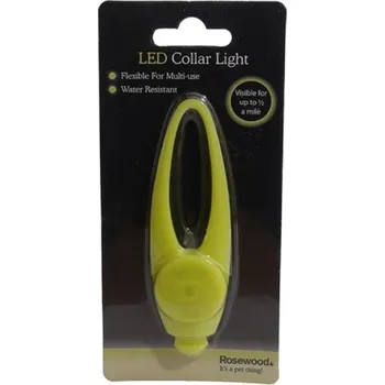 Obojek pro psa Rosewood Přivěšek silikon svítící L RW