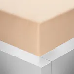 Jersey napínací prostěradlo s lycrou Stanex - lososové 200 x 220