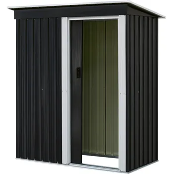 Zahradní domek Parkside Zahradní domek na nářadí S 164 x 98 x 182,5 cm antracitový