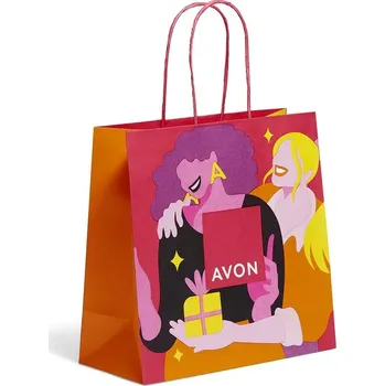 Dárková taška DEKORATIVNÍ DÁRKOVÁ DÁRKOVÁ TAŠKA AVON NA DÁRKY
