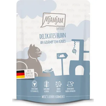 Krmivo pro kočku 24x300g MjAMjAM Quetschie - kuřecí