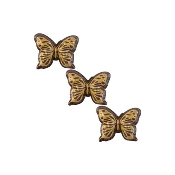 Čokoláda Čokoládová dekorace - MOTÝLCI / 12 kusů