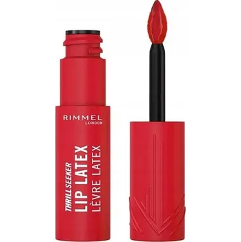 Lesk na rty Rimmel Thrill Seeker Lip Latex Lesk na rty 400 Rimmel Red