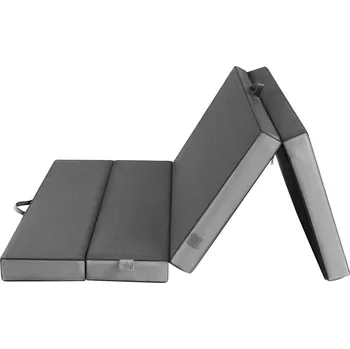 Matrace Přenosná skládací matrace, 100*190*10 cm