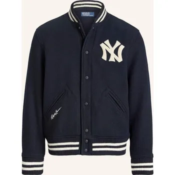 Dámský blejzr Polo Ralph Lauren Pánská College Bunda, tmavě modrá, 50