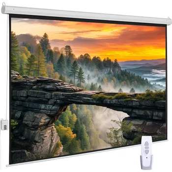 Projekční plátno MEGALU PS001HE/120WT Elektrické projekční plátno 120″