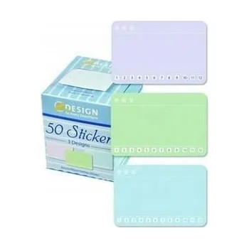 samolepka Samolepky klasické Kreativní sada pro výtvarnou výchovu pro chlapce 14 let Z-Design 50 ks