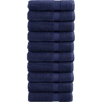 Utěrka Prémiové ručníky SOLUND 10 ks tmavě modré 50x100 cm 600 g/m² IM_137259