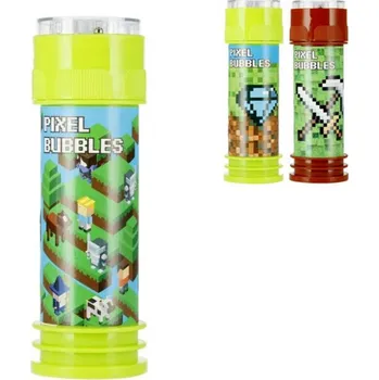Bublifuk Bublifuk My Bubble Pixel 55ml dětský bublifukovač s kuličkovým bludištěm ve víčku