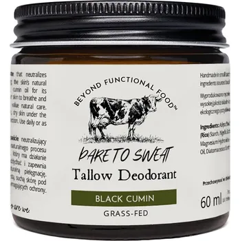Přírodní deodorant bez hliníku Tallow Deodorant Černý kmín 60 ml