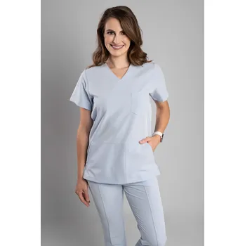 Zdravotnický oděv Zdravotnická halena INFINITE Flex Rita Stretch - modrá Velikost: M