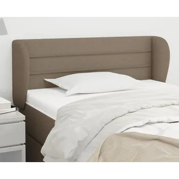 Čelo postele typu ušák taupe 93x23x78/88 cm textil IM_3117270