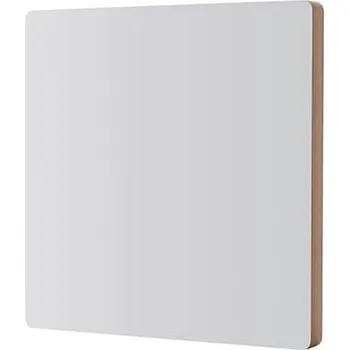 Deska pod umyvadlo Dřevovláknitá deska 20 x 20 x 1,5 cm - bílá (2ks) zadní strana černá sublimace termotransfer