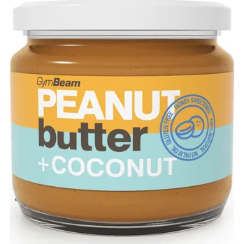 GymBeam Arašídové máslo s kokosem 8 x 340 g