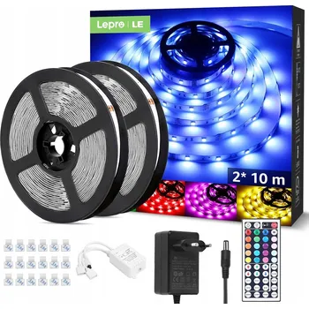 LED páska Taśma LED, 20 m (2 x 10 m), RGB LED