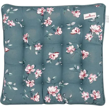 Podsedák GreenGate Prošívaný sedák Clair Dusty Green 40x40