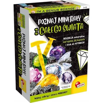 Obraz Experimentální sada Lisciani Malý Génius Poznej minerály z celého světa