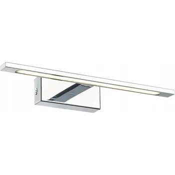 Nástěnné svítidlo Nástěnné svítidlo Italux stříbrné s integrovaným LED zdrojem 12 W