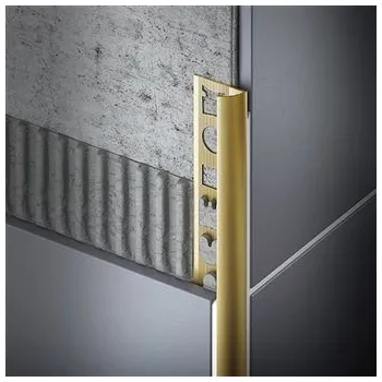 Stavební profil CELOX ukonč. profil oblý otevřený 8mm,AL elox stříbrný 2,5m (40-2001)