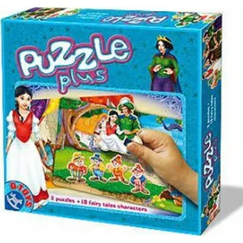 Puzzle Puzzle D-TOYS Plus Sněhurka a sedm trpaslíků 24 a 35 dílků