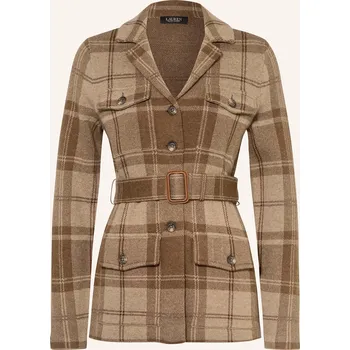 Dámské sako Lauren Ralph Lauren Dámský Blejzr Joy, hnědá / béžová, 38