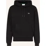 Lacoste Pánská Mikina S Kapucí, černá, L