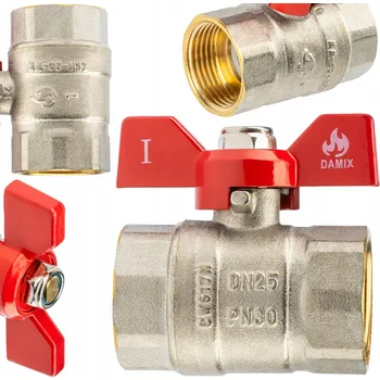 Ventil DAMIX 1'' Kulový kohout ZKM-25-WW