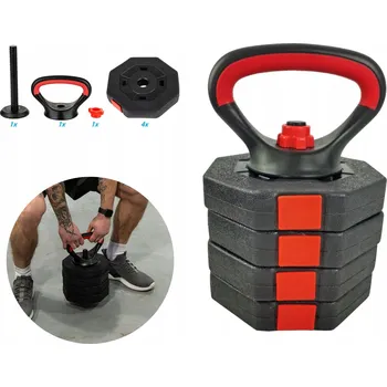 Bitumenové činky s regulací Eb Fit 1x 10 kg