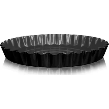 Forma na pečení forma koláč d28x3,5cm CUISINO černá nepř.pov.