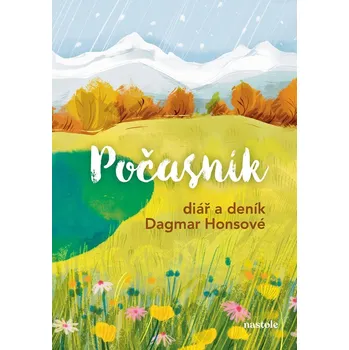Diář Nakladatelství Nastole Dagmar Honsová Počasník 14,5 x 20,5 cm nedatovaný