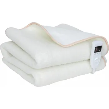 deka Vyhřívaná deka 160 x 140 cm | krémově bílá