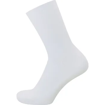 Pánské ponožky KNITVA Zdravotní ponožky bez lemu NELA bílá 48
