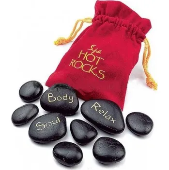 Masáž Lávové kameny (Masážní pomůcky, horké kameny)