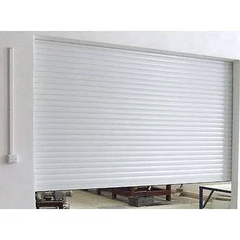 Garážová vrata PETROMILA Rolovací garážová vrata LA52 šířka 195cm ovládání vrat:: manuální - madlo + pružinová protiváha, výška stavebního otvoru mezi:: 241-260cm 3222/MAN/241