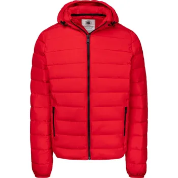 PitBull West Coast - pánská zimní bunda SEACOAST 3 červená L