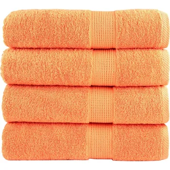 Utěrka Prémiové osušky SOLUND 4 ks oranžové 100x150 cm 600 g/m² IM_137384