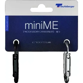 Jištění Karabina TEUFELBERGER miniME SNAP 2Pack černá/šedá