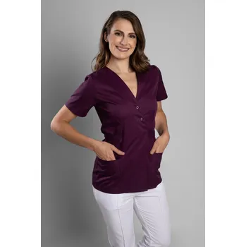 Zdravotnický oděv Zdravotnická halena INFINITE Flex Florence - tmavě fialová Velikost: XS