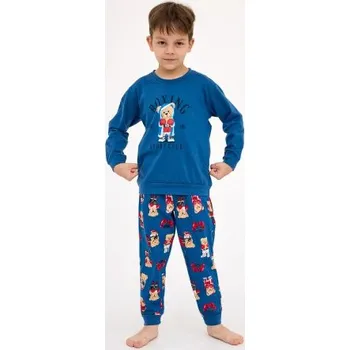 Chlapecké pyžamo Chlapecké pyžamo Cornette 966/178 Boxer Modrá 122-128