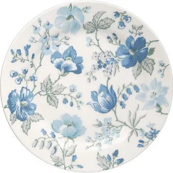 Talíř GreenGate Porcelánový dezertní talíř Donna Blue