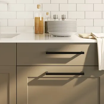 Nábytkové úchytky 20 ks černé 224 mm nerezová ocel IM_3203656