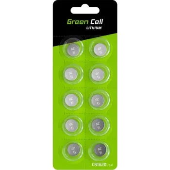 Článková baterie Green Cell CR1620 70mAh 5ks XCR03
