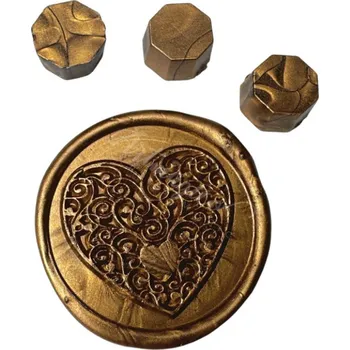 Speciální výtvarná barva Pečetící vosk Creatissimo - různě barevné, metalická mosaz