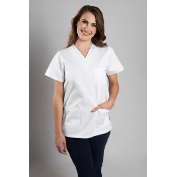 Zdravotnický oděv Zdravotnická halena INFINITE Flex Virginia - bílá Velikost: 2XL