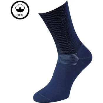 Dámské ponožky Zdravotní ponožky s vysokým volným lemem šedá střední 37-39