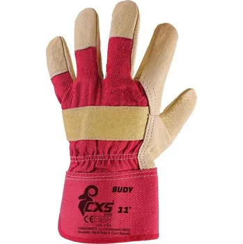 Pracovní rukavice CXS Rukavice BUDY, kombinované, vel. 10