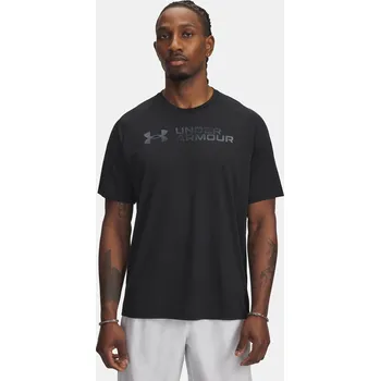 Pánské tričko Under Armour UA Tech Reflective SS-BLK 6005116-001 Černá SM